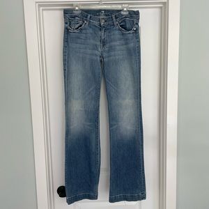 7 For All Mankind DOJO Wide-leg Jeans Size 31
